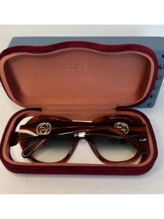 New Authentic GUCCI GG0796S-003\\\\ Oversized Octagonal Sunglasses main image 4